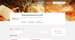 Desktop Screenshot of delishop.com.br